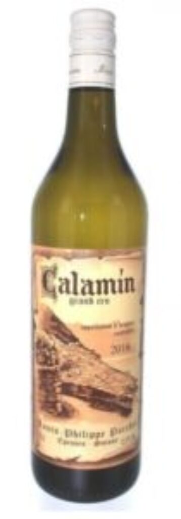 Bouteille de Calamin Grand Cru de stéphane porchet vigneron à Epesses en Lavaux