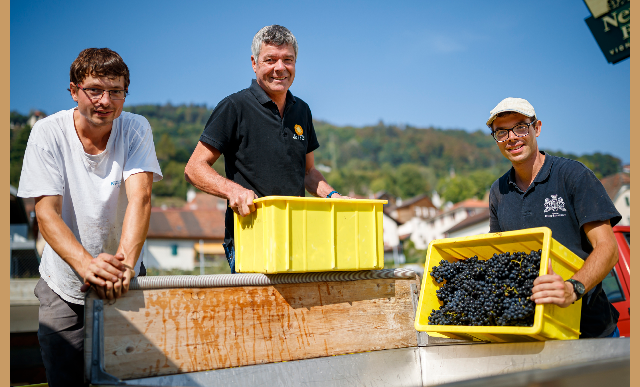 Photo Neyroud Fonjallaz vigneron Chardonne