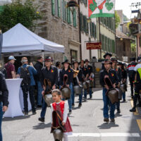 Sonneurs de cloches à Epesses en fête